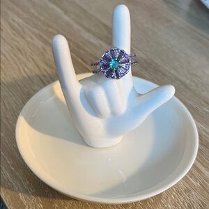 Bomb Party Ring - Carousel of Sparkle - Size 8